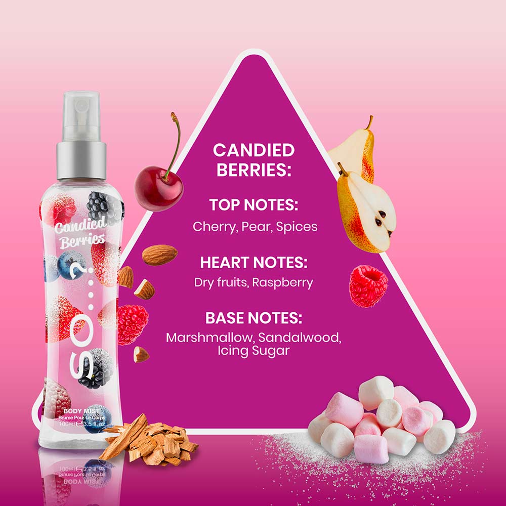 Brume candied berries