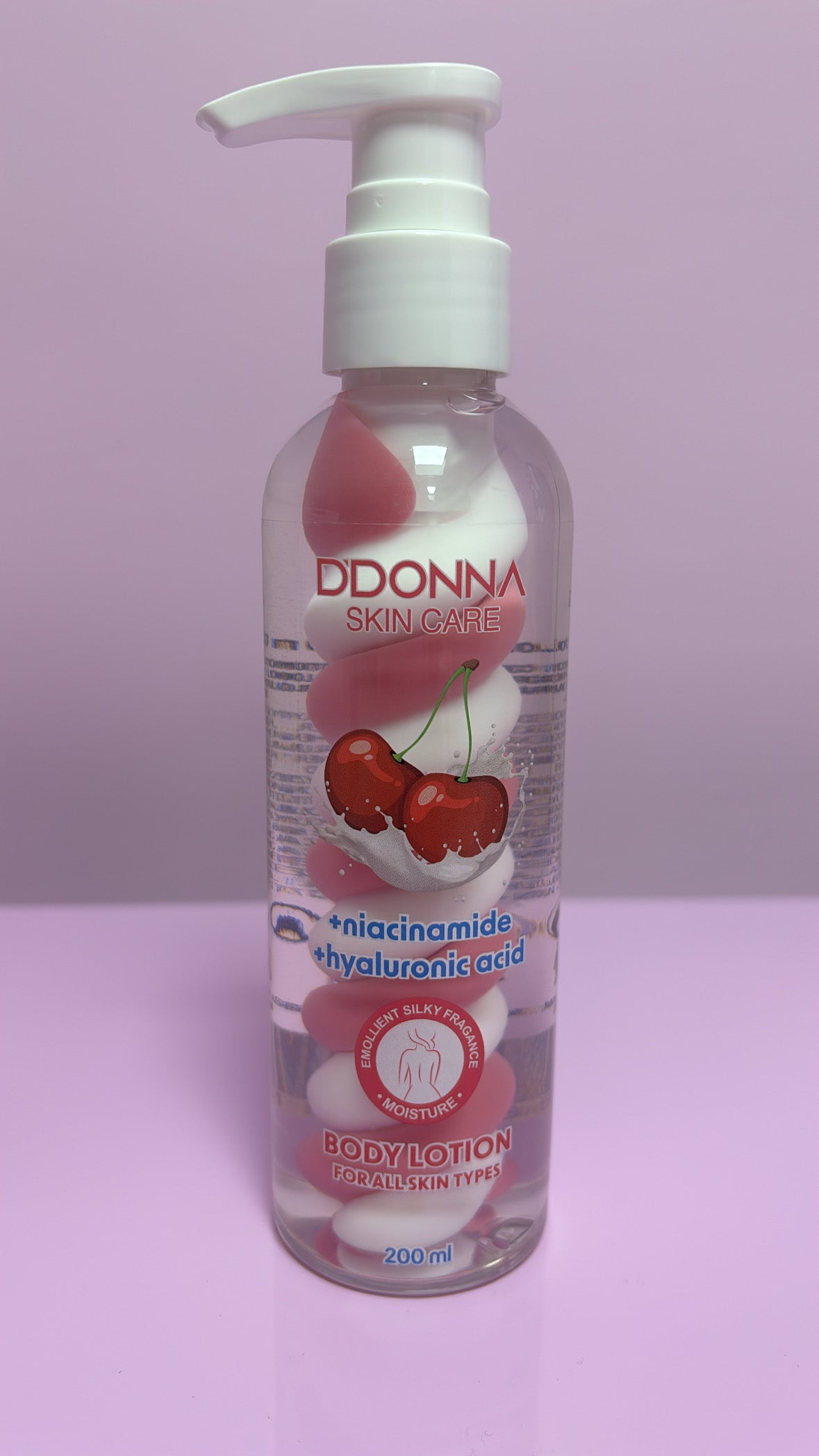 Body lotion à la cerise