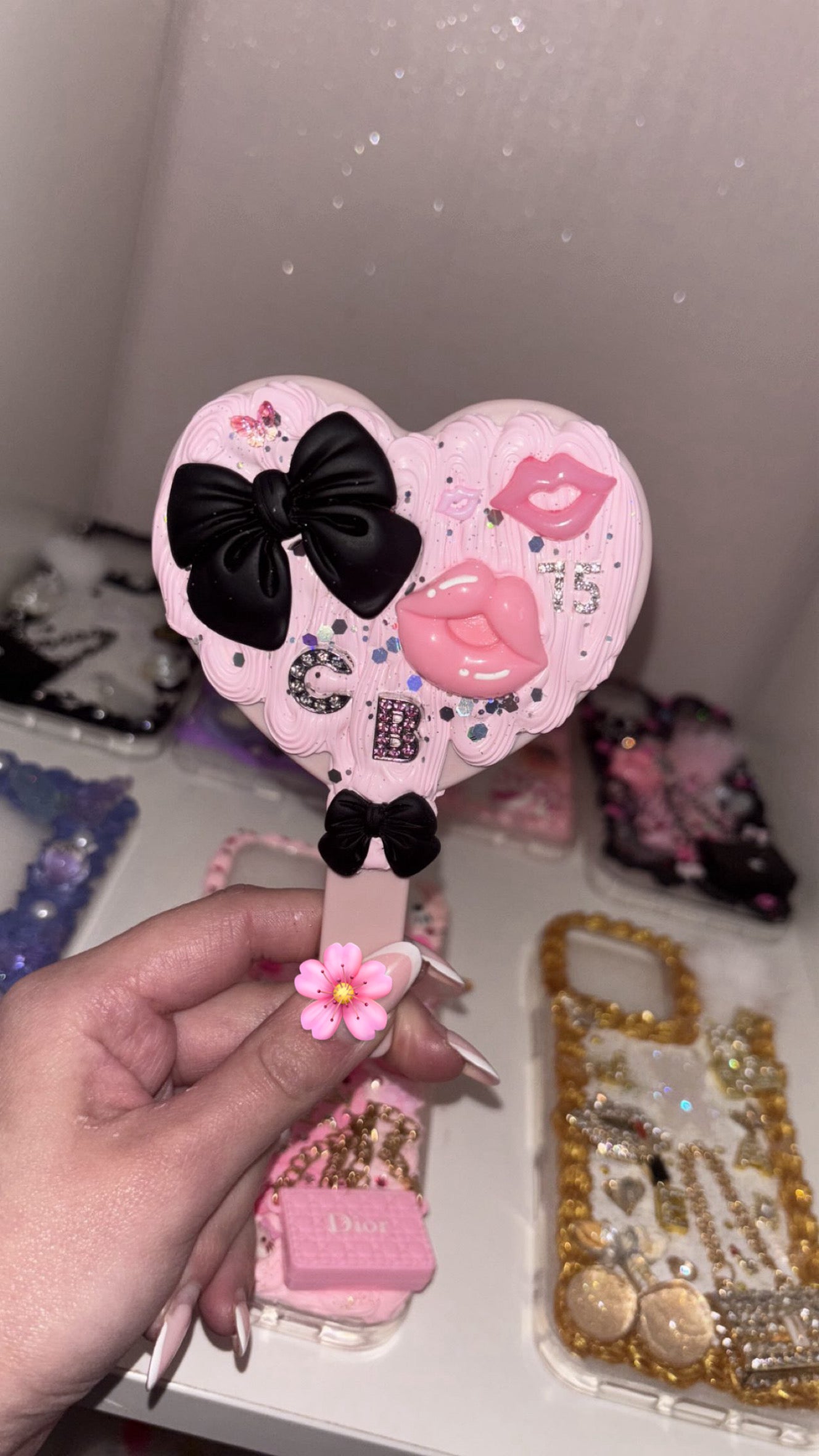 Miroir personnalisée 🎀