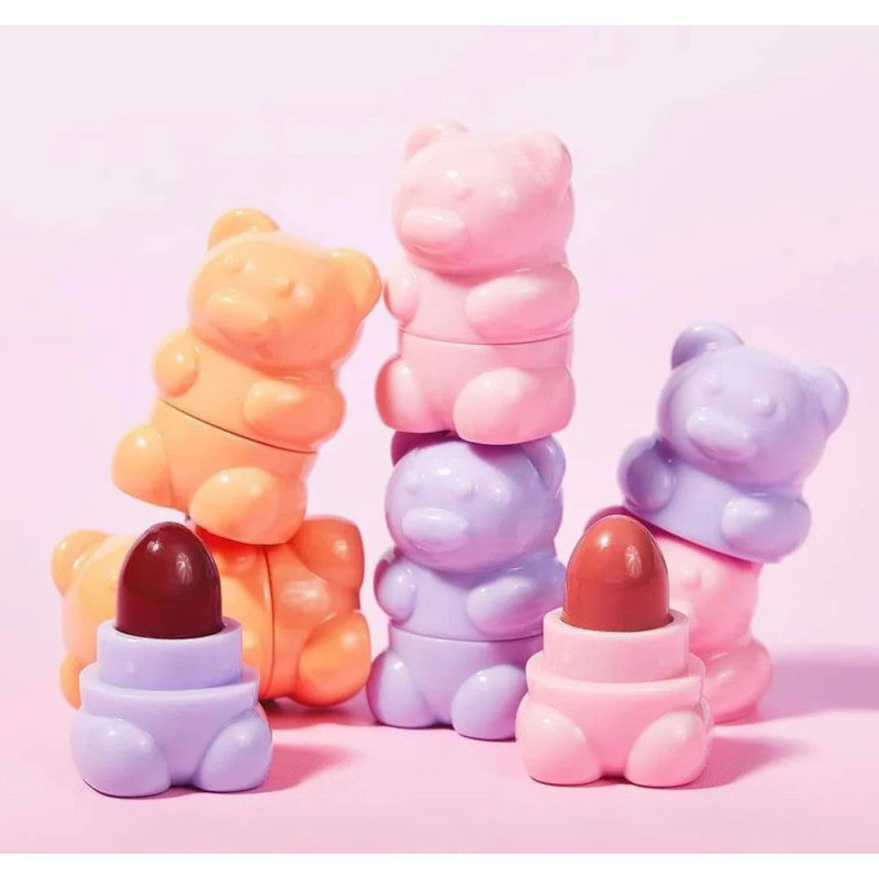 Coffret 3 mini rouge à lèvres nounours