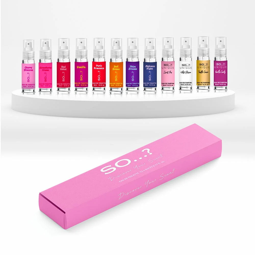 Set découverte 12 brumes parfumées de 5ml
