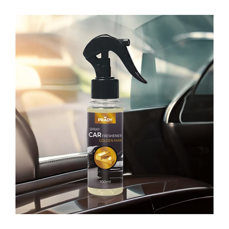 Spray voiture golden man