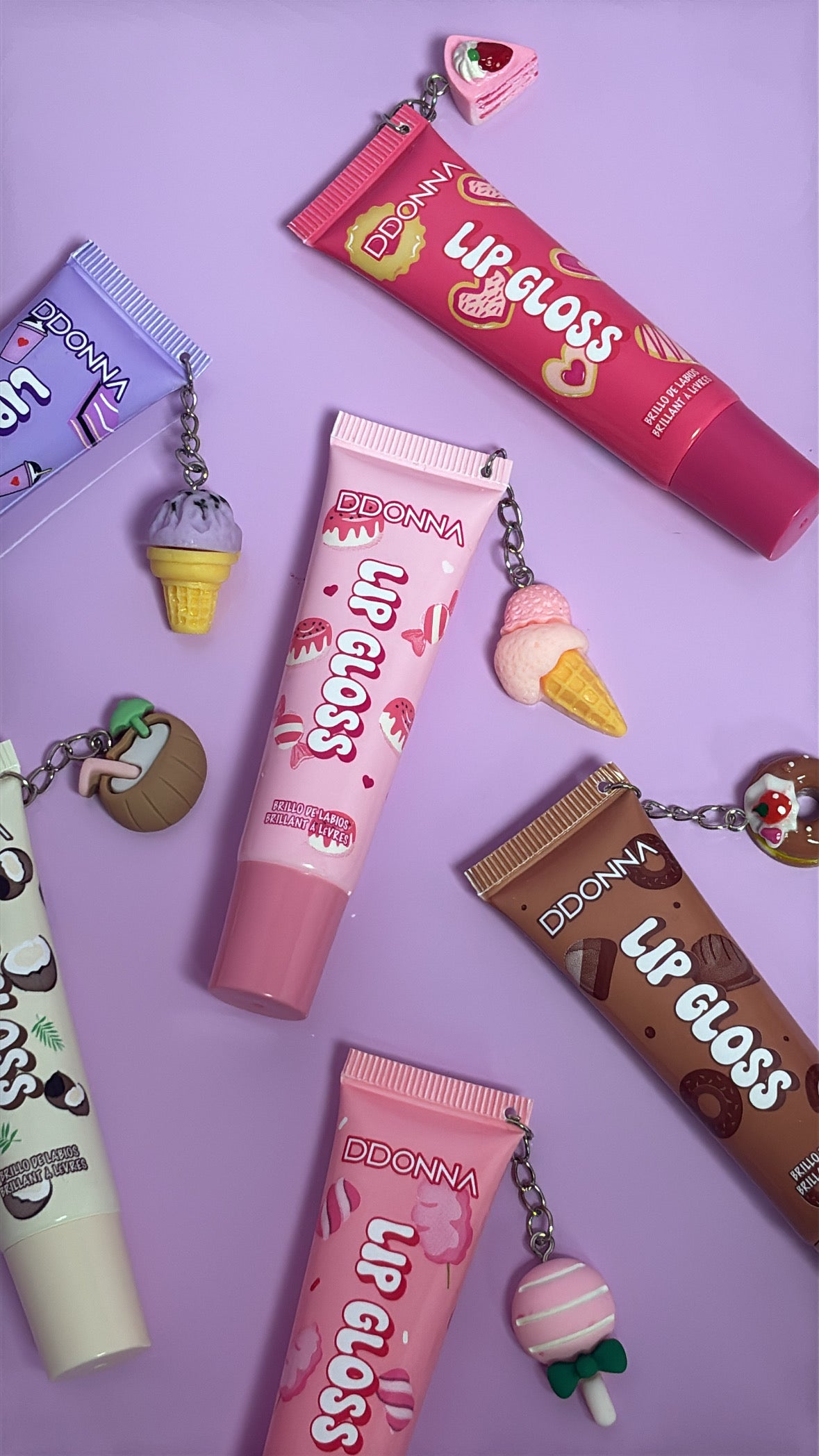 Gloss saveur avec pendentif