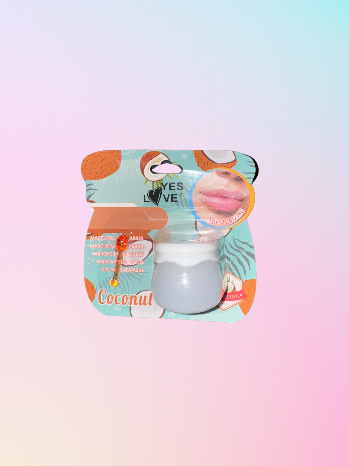 Masque pour les lèvres à la noix de coco pot de miel - Célia Beauty
