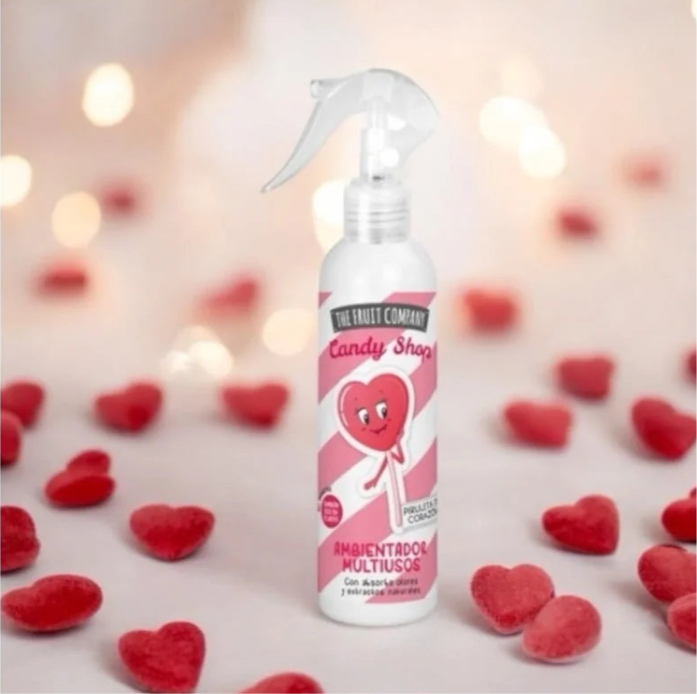 Spray d’ambiance sucette cœur