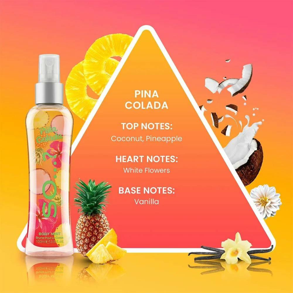 Brume pour le corps pina colada - Célia Beauty