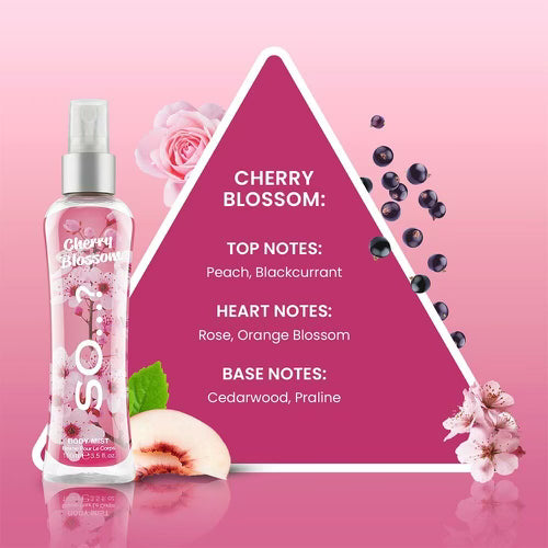 Brume pour le corps cherry bloosom - Célia Beauty