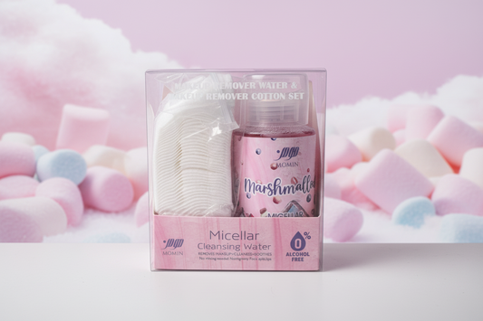 Kit eau micellaire marshmallow + coton