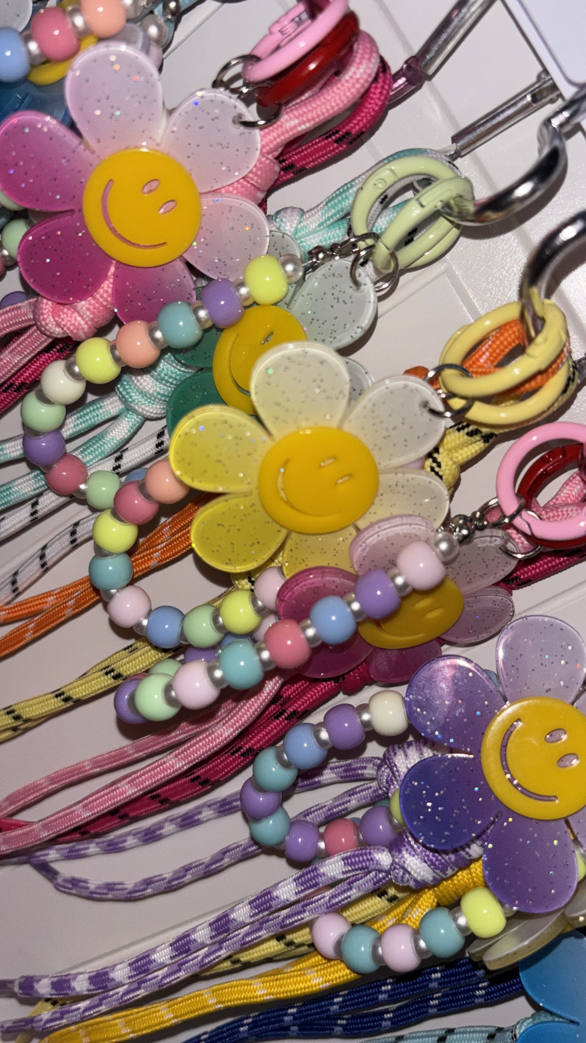🌸Grigri de sac Flower Smiley🌈