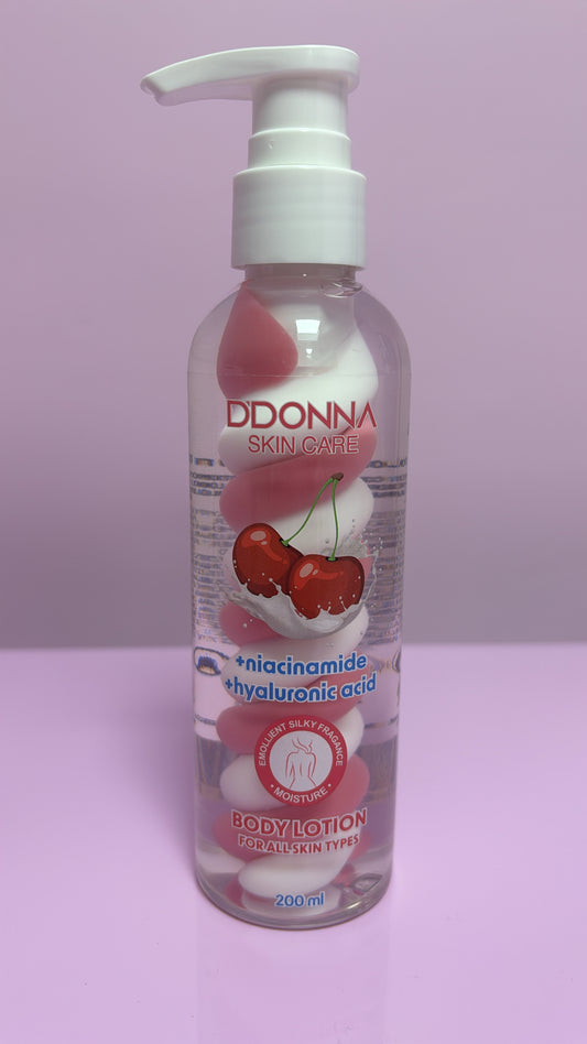 Body lotion à la cerise