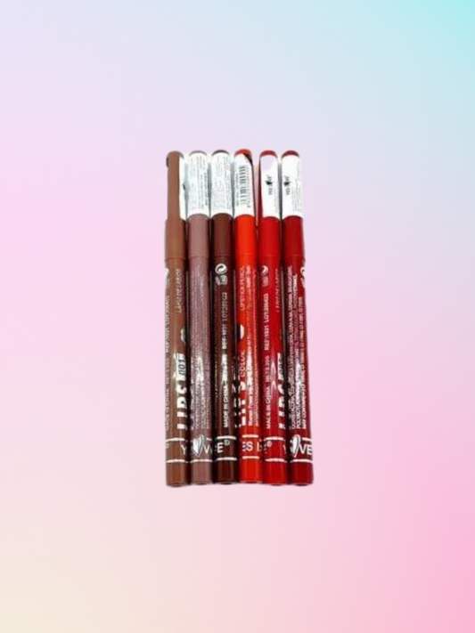 Crayon pour les lèvres 6 teintes - Célia Beauty