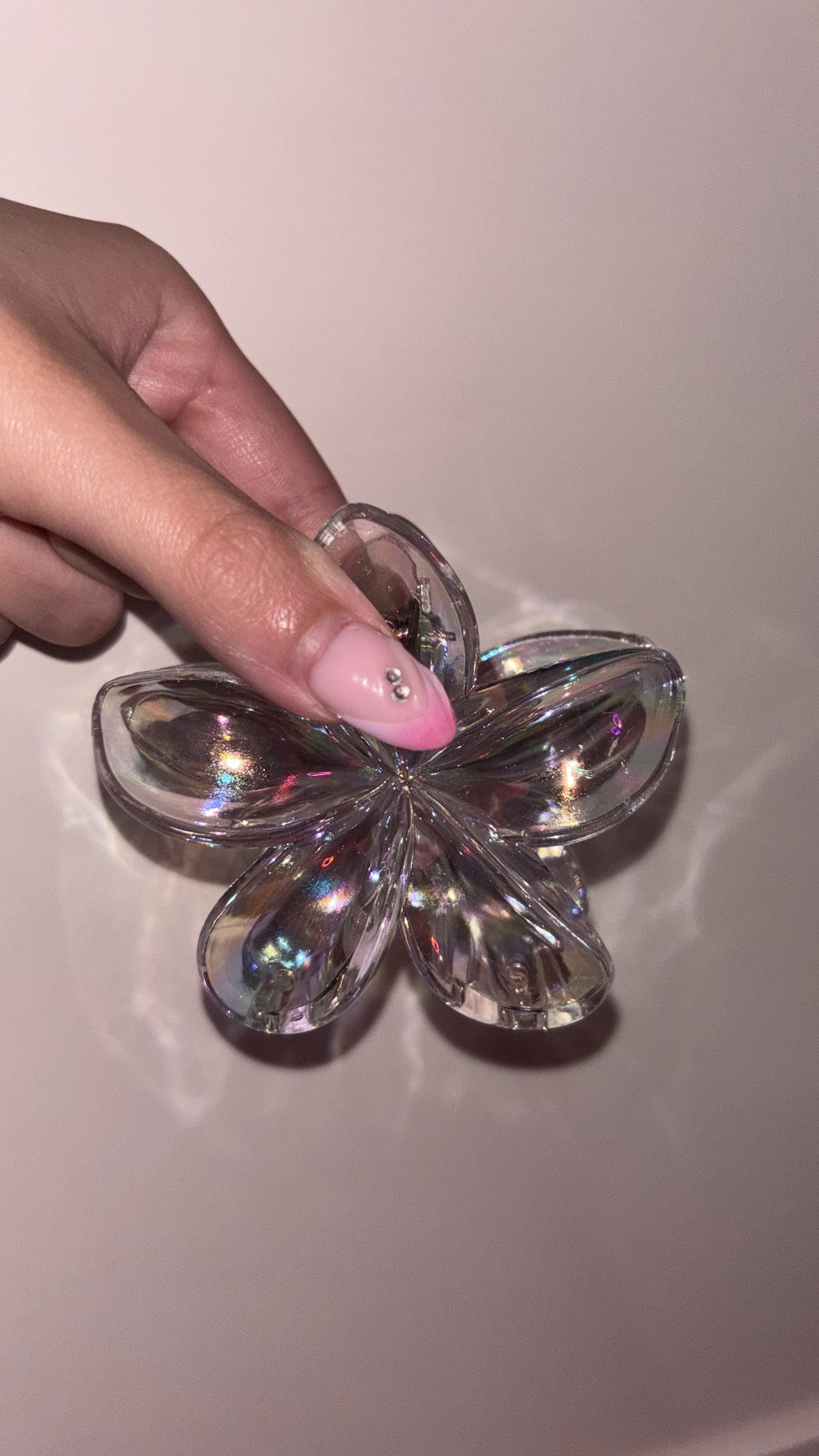 Pince Fleur 🤍 (Grande)
