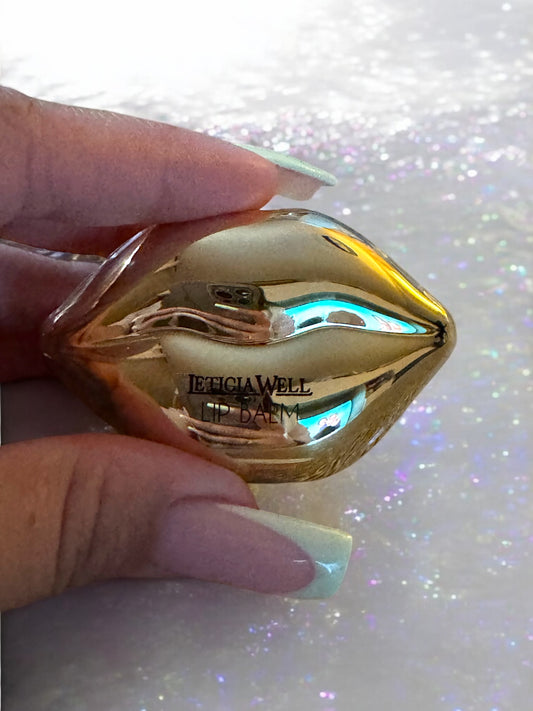 Lip Balm bouche métallique