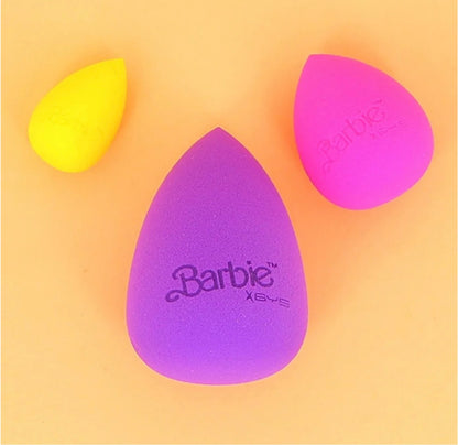 Lot de 3 Beauty blender Barbie