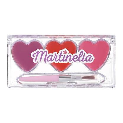 Mini palettes de gloss avec pinceau Martinelia