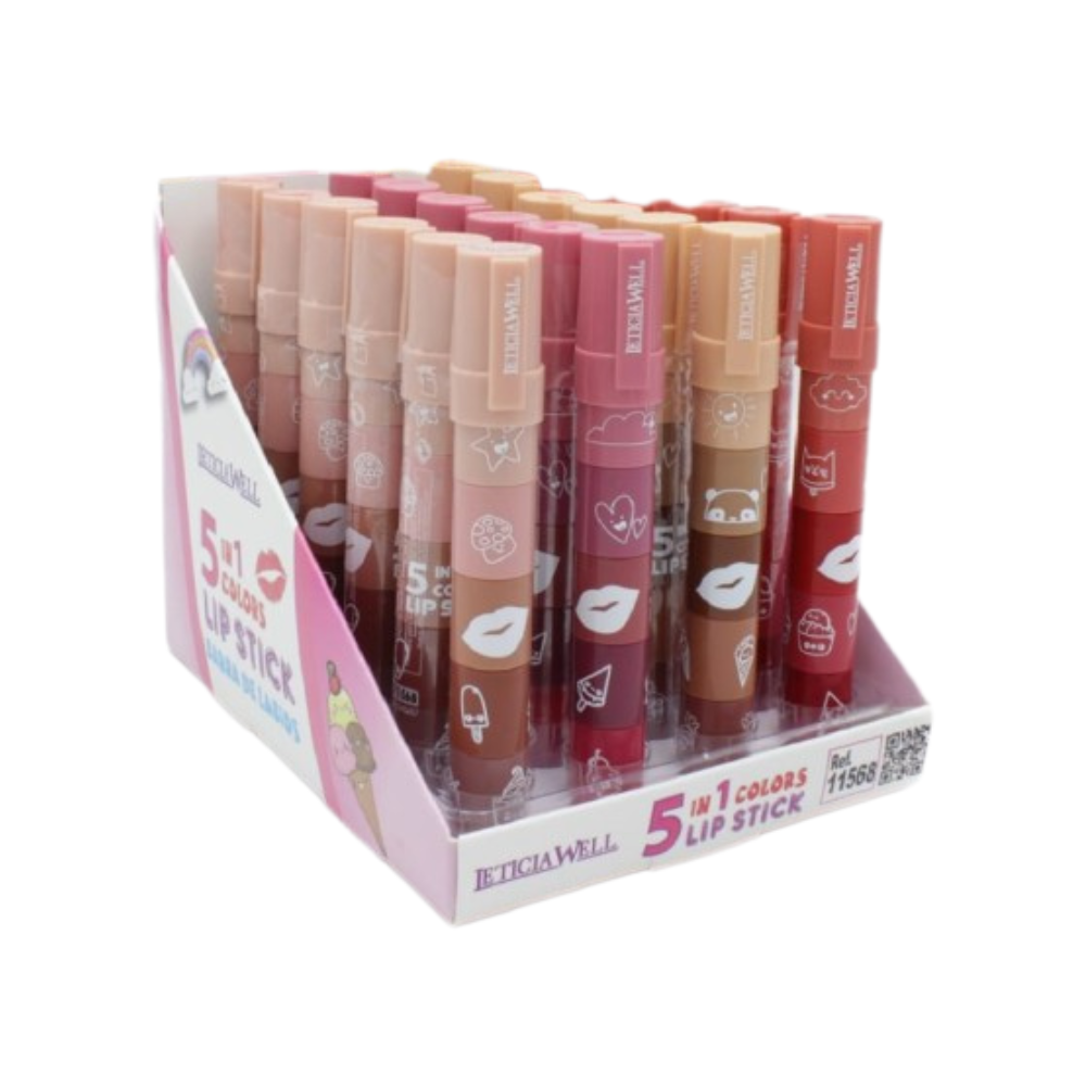 Lip stick 5 en 1