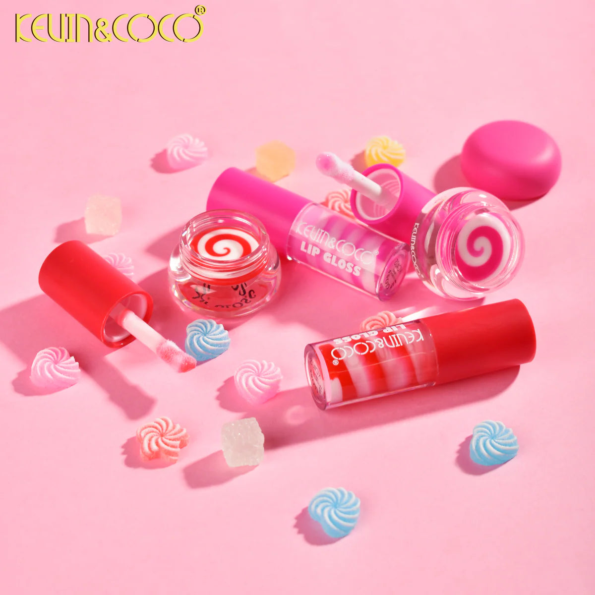 💕🍭 Macaron Lip care set ✨🍬