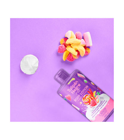 Lotion pour le corps bonbon ou fraise chantilly