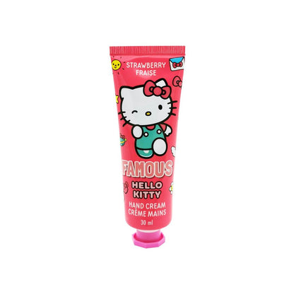 Crème pour les mains à la fraise 🍓 hello kitty