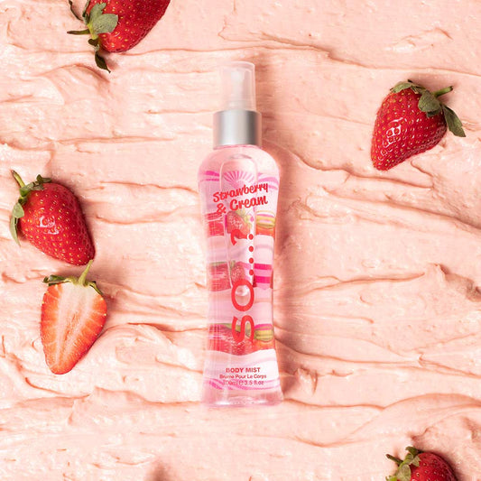 Brume pour le corps strawberry and creams