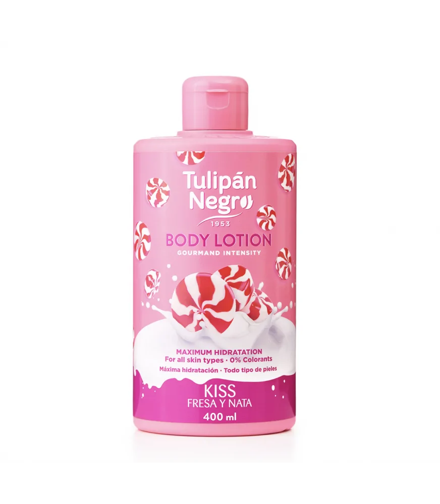 Lotion pour le corps bonbon ou fraise chantilly