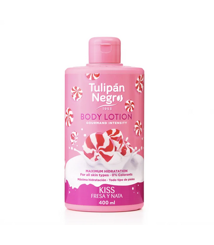 Lotion pour le corps bonbon ou fraise chantilly