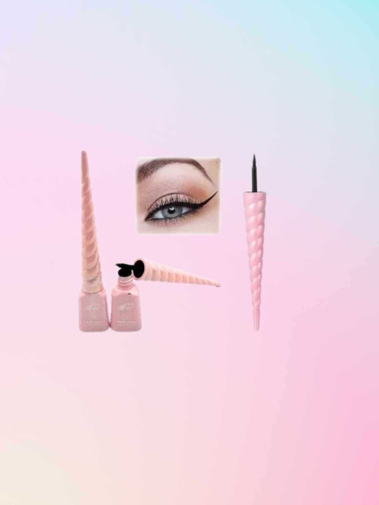 Eye liner pointe feutre waterproof  licorne - Célia Beauty