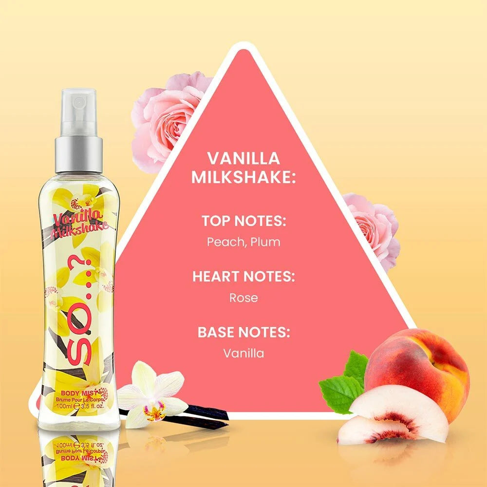 Brume pour le corps vanille milkshake - Célia Beauty