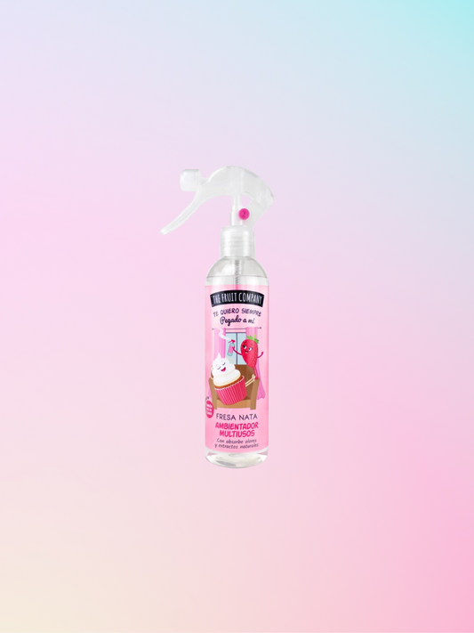 Spray d’ambiance fraise chantilly