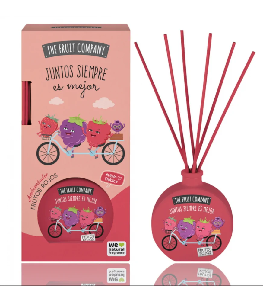 Diffuseur mikado fruits rouges