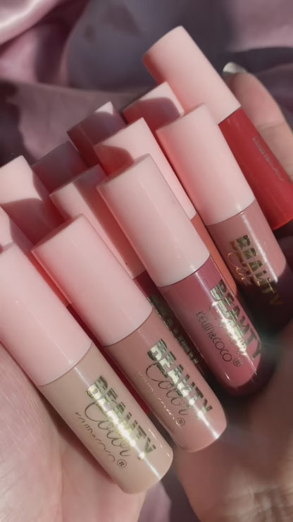 Color Make me Happy coffret de 12 gloss mat